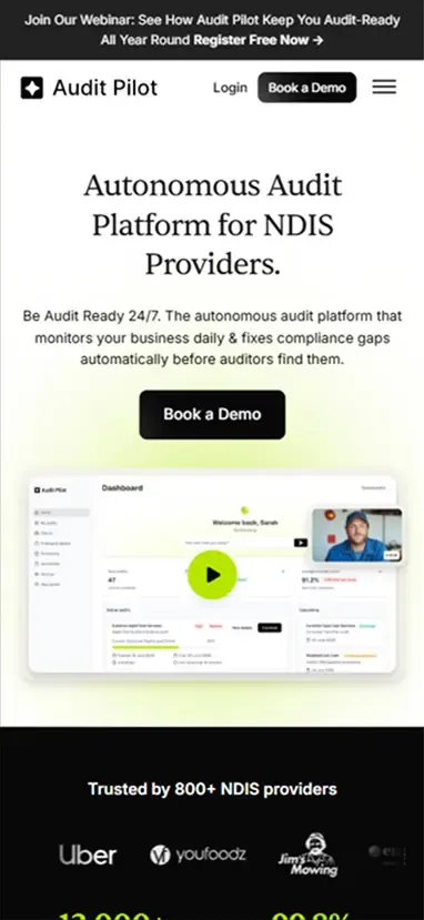 Audit Pilot, built by Website Development Group